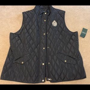 Ralph Lauren Quilted Vest NWT 2X